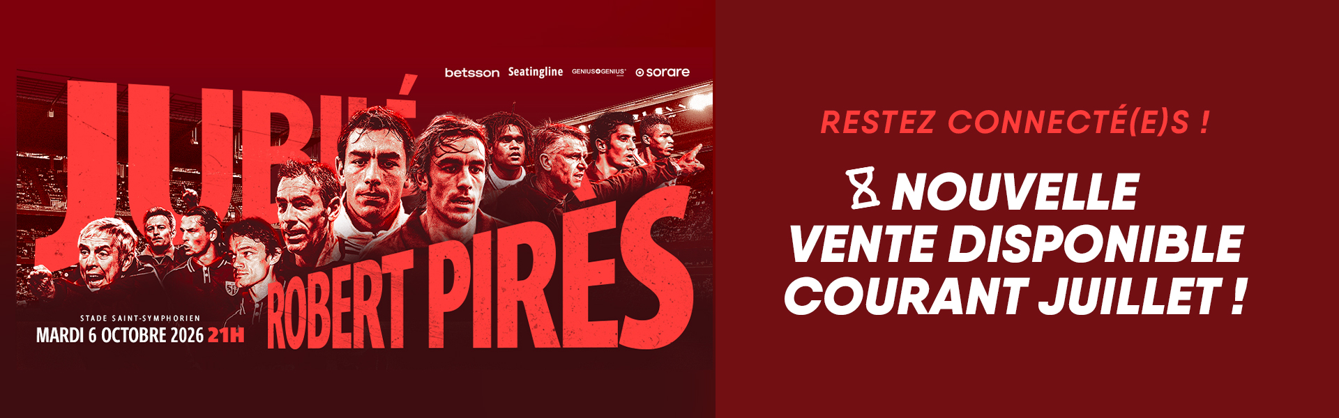 Jubilé Robert Pires