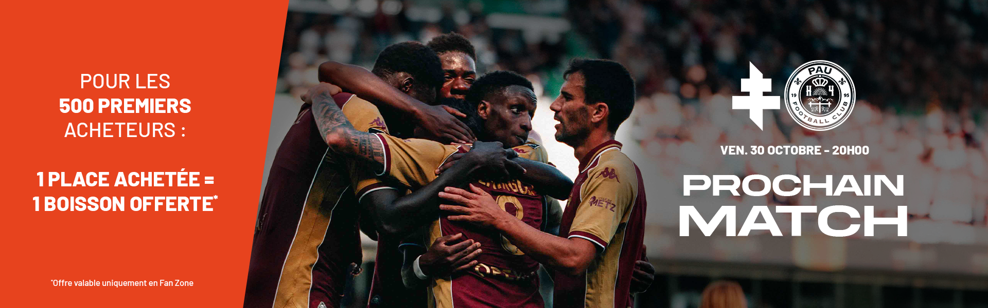 FC Metz - Pau FC