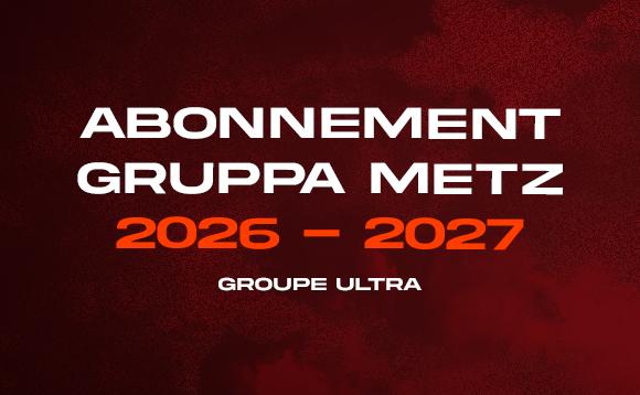 Abonnement Gruppa Metz 26-27